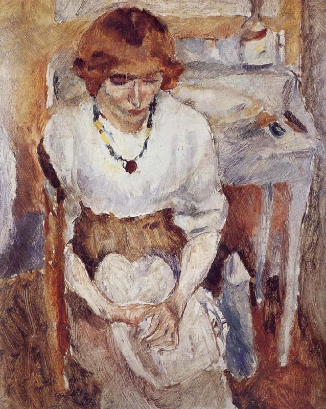 Jules Pascin Portrait of Aiermina oil painting picture